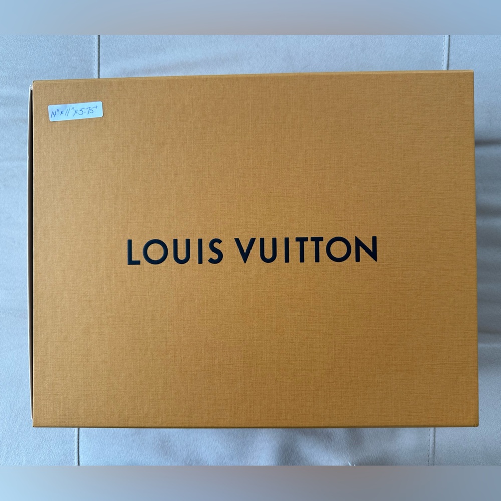 Louis Vuitton Authentic Drawer / Pull Out Style Orange Box 14" x 11” x 5.75"